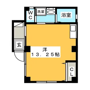 クレッシェンド【1階】の間取り