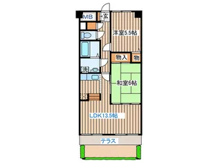 Grand Richesse【1階】の間取り