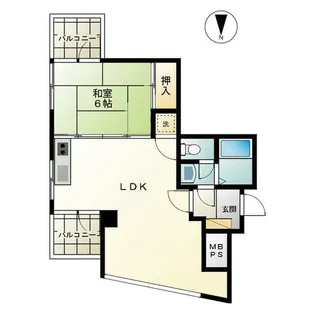 フェニックス館【3階】の間取り