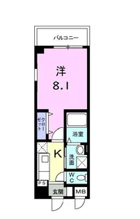 ユーハイムIV【2階】の間取り