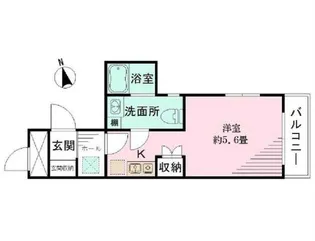 CHURA VISTA【1階】の間取り