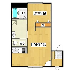 コーポワコ【1階】の間取り