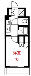 スペーシア川崎III【5階】の間取り