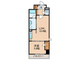 ダイワシティー千種【4階】の間取り