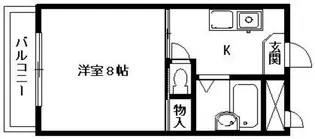 メゾン門野II【3階】の間取り