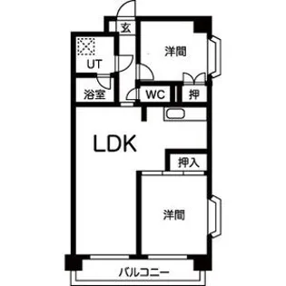 ルノートル 1【1階】の間取り