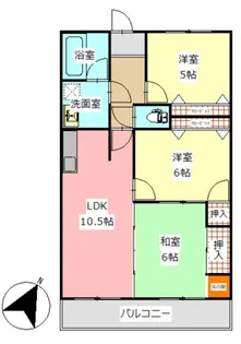 サンクチュアリ【1階】の間取り