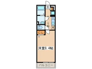 リブリ・Kei`s【1階】の間取り