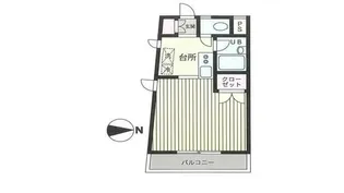 サム・バレー【3階】の間取り