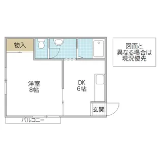 イーストヒルズ【1階】の間取り