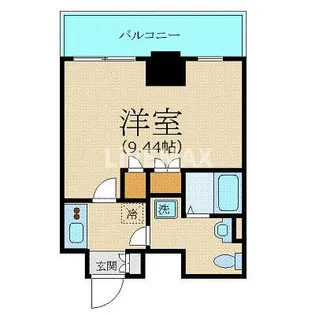 プラーズタワー東新宿ビル【18階】の間取り