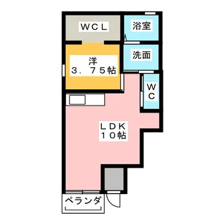 Bell Tree【1階】の間取り