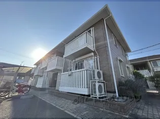 ロハス平城B棟【2階】の外観