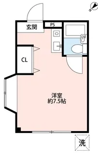 オーシャンタウン【1階】の間取り