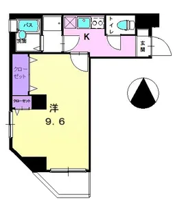 ヴェルデムーロ【4階】の間取り