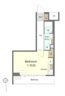 GENOVIA東向島skygarden【3階】の間取り