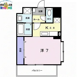 アイ ヒルズ スミヨシ【5階】の間取り