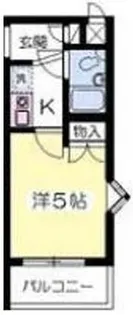 クロノス座間【2階】の間取り