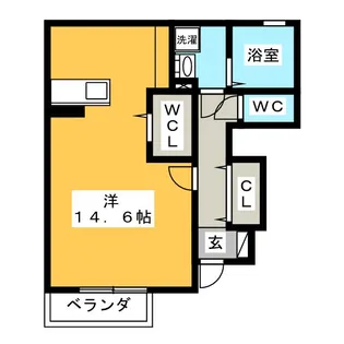Grazia CasaII(グラッツィア カーサII)【1階】の間取り