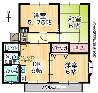 カーサ・ヴェルコリーナI【2階】の間取り