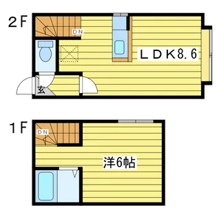 プチメゾンラメールの間取り