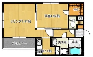 ル・リアン・オカモト【3階】の間取り