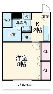 アーバン相生【1階】の間取り