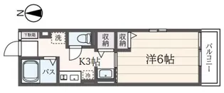ティーエスハイム【1階】の間取り