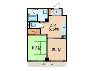 リヴエ-ル南【4階】の間取り