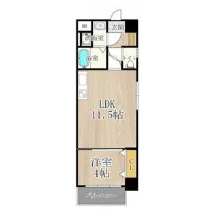 セントアミール南久宝寺【2階】の間取り