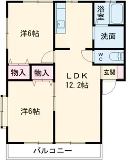 アルペンヒル【1階】の間取り
