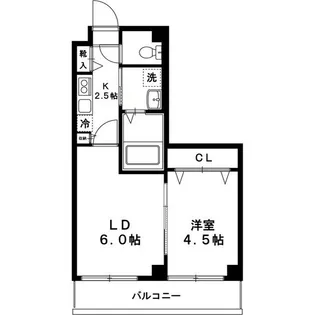 2ndブレスト【2階】の間取り