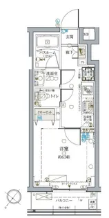クレヴィスタ中野落合【3階】の間取り