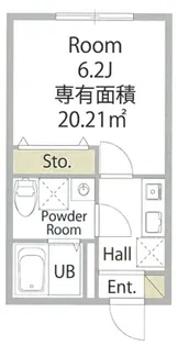 エテルノヴァローレ久米川【2階】の間取り