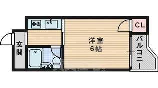 バードヒル古川橋【3階】の間取り