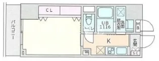 CAVE YUSHIMA【10階】の間取り