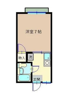 アメニティ目黒【2階】の間取り