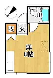 プラザinkei A【2階】の間取り