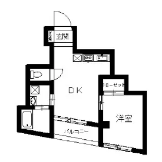 SKマンション【2階】の間取り