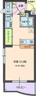 リリアーレ【2階】の間取り