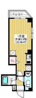 NY Square Funabashi【2階】の間取り