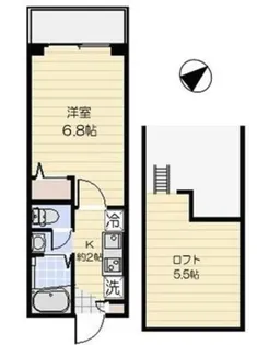 フィオーレ若林【3階】の間取り