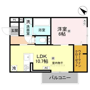 D-Regalo下馬N【3階】の間取り