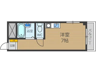 安田第3ビル【5階】の間取り