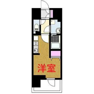 レジディア大森II【8階】の間取り