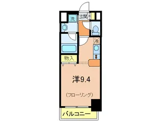 アスヴェル神戸ハ-バ-サイド【10階】の間取り