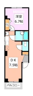 サクラコーポ【1階】の間取り