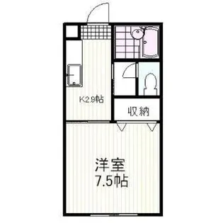 サーティンガーデンC【1階】の間取り