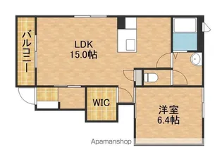 わたつみA【1階】の間取り