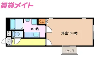 アネックス・智【2階】の間取り